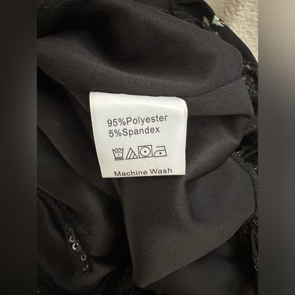 SHEIN Tassel Draped Dress Elegant V
Neck Sleeveless Party Flapper - Picture 10 of 10